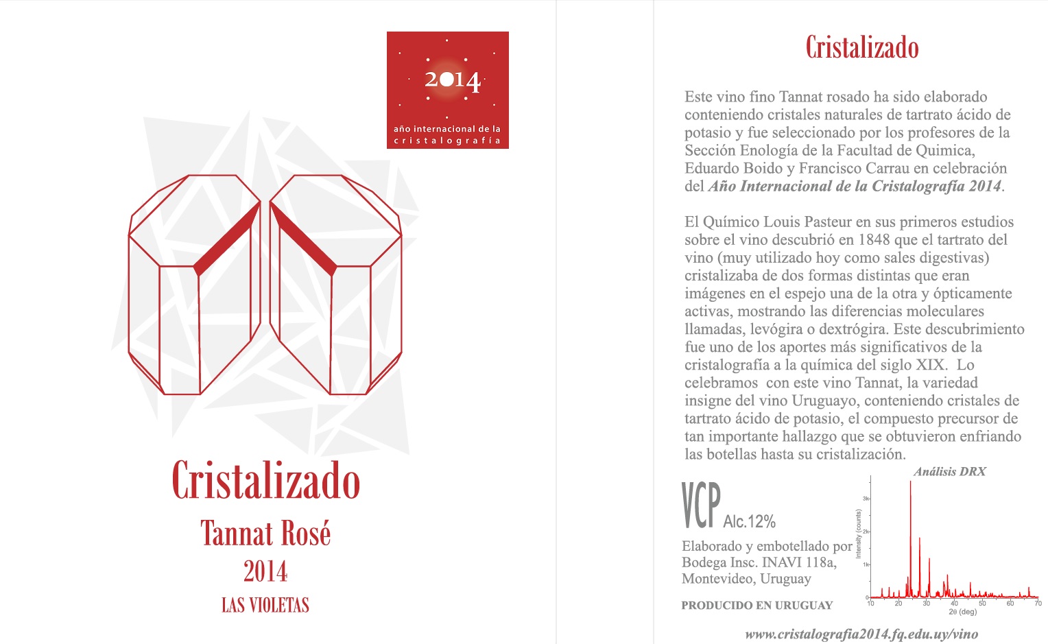 label of Cristalizado